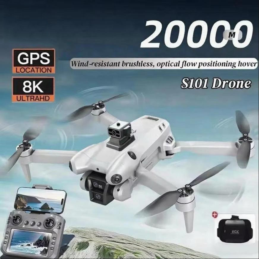 Drone Multispectral - Xiaomi S101 Drone 8K HD กล้องคู่ระดับมืออาชีพ