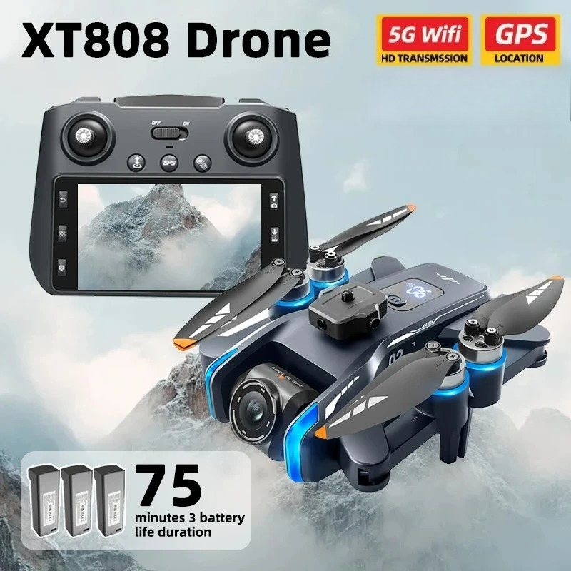 Drone Multispectral - โดรนรุ่น Original XT808 Pro MAX 4K