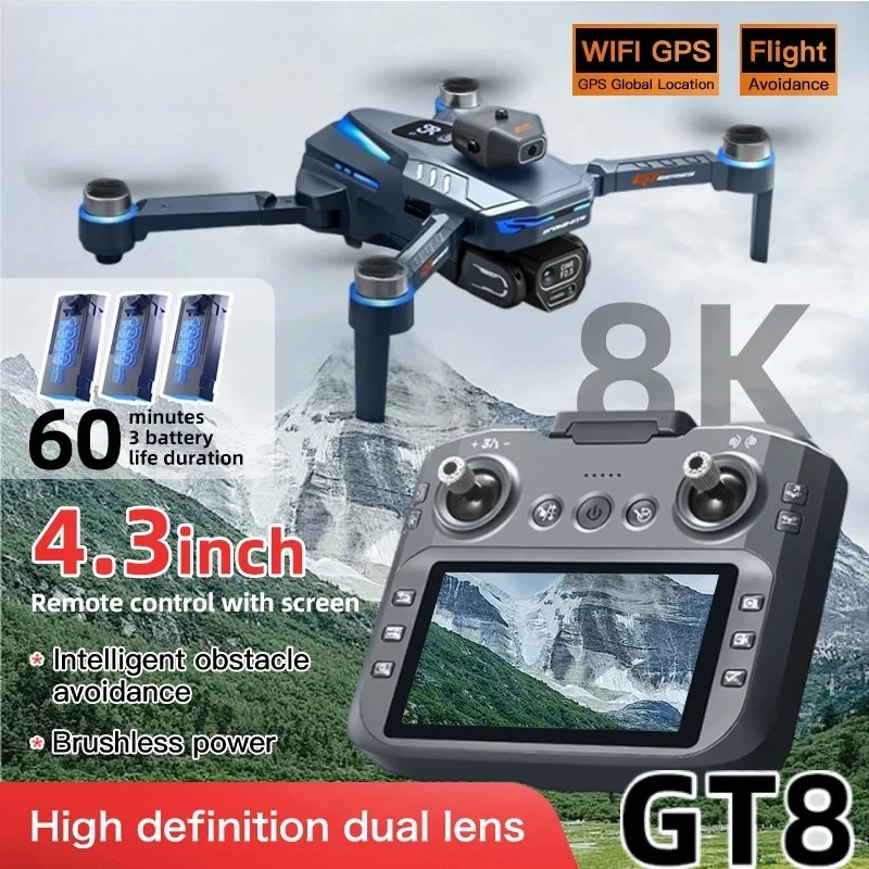 โดรนรุ่น Original GT8 8K ระดับ - Drone Multispectral บทวิจารณ์และราคา
