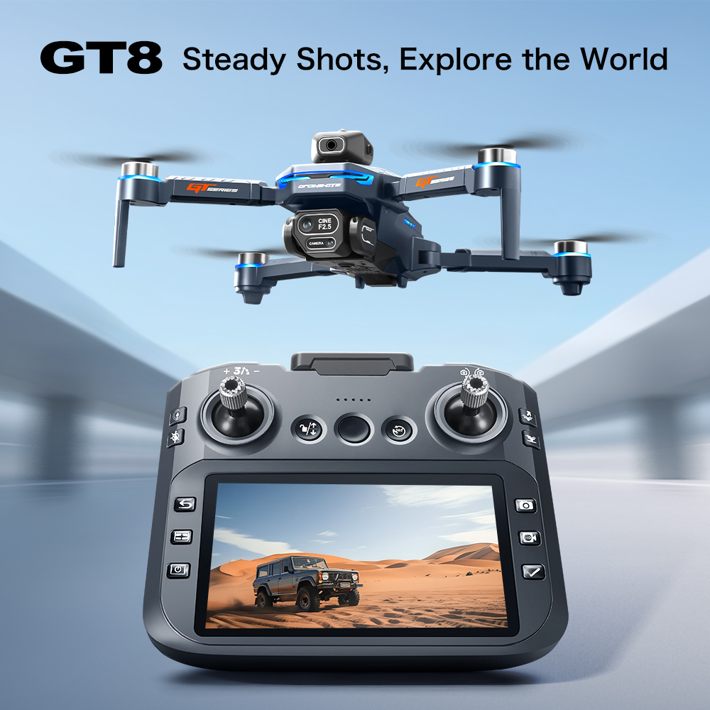 GT8 Max โดรนพับได้ 8K HD กล้อง - Drone Multispectral บทวิจารณ์และราคา