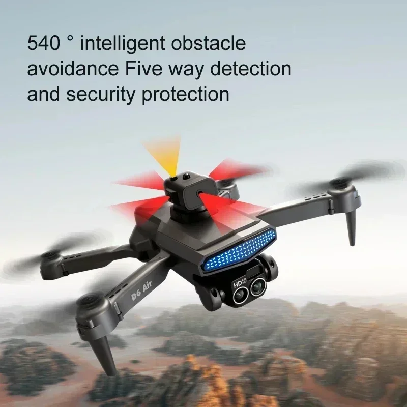 มินิโดรน D6 8k กล้อง HD ระดับม - Drone Multispectral บทวิจารณ์และราคา