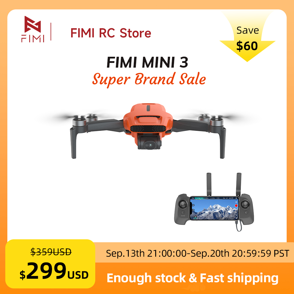 โดรน FIMI MINI 3 กล้อง 4K 60fp - Drone Mapping บทวิจารณ์และราคา